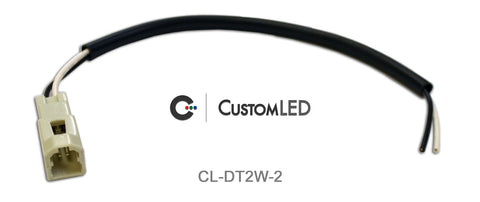 Ducati OEM Turn Signal Connectors, 2-Wire