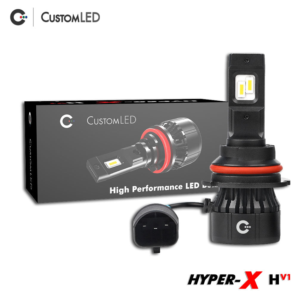 9004 LED Headlight Bulb - Super Bright - 6000K