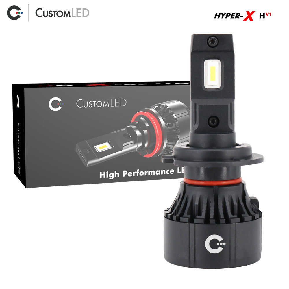 Custom LED H7 LED Headlight Bulb - High Performance