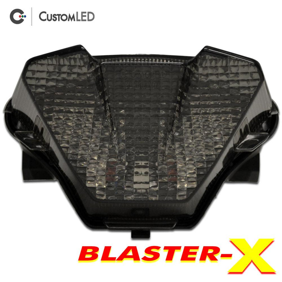 2025-2026 Yamaha MT-03 Blaster-X Integrated LED Tail Light by Custom LED - Smoked Lens