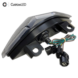 2025-2026 Kawasaki Ninja 1100SX/SE Blaster-X Integrated Tail Light by Custom LED - Smoked Lens
