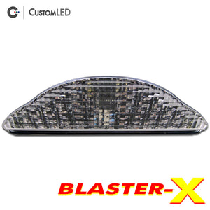 2002-2009 Yamaha Road Star Warrior Blaster-X Integrated LED Tail Light - Clear Lens