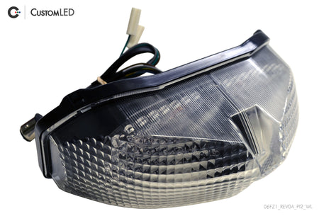 Yamaha FZ8 Blaster-X Integrated LED Tail Light for years 2011 2012 2013 by Custom LED
