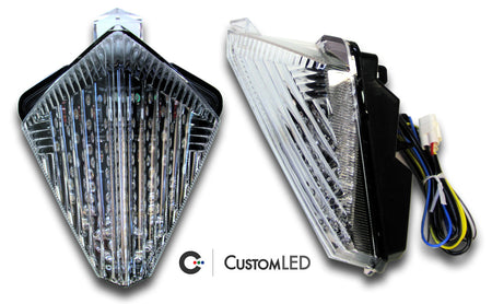 Yamaha YZF-R1 Blaster-X Integrated LED Tail Light for years 2007 2008 by Custom LED