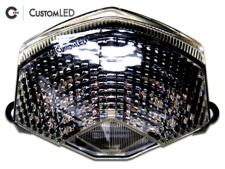 Kawasaki Ninja ZX-6R Blaster-X Integrated LED Tail Light for years 2009 2010 2011 2012 by Custom LED