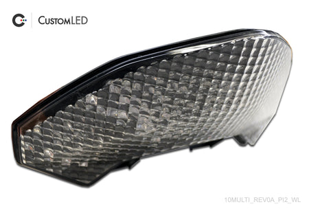 Ducati Multistrada 1200 Blaster-X Integrated LED Tail Light for years 2010 2011 20112 2013 2014 by Custom LED