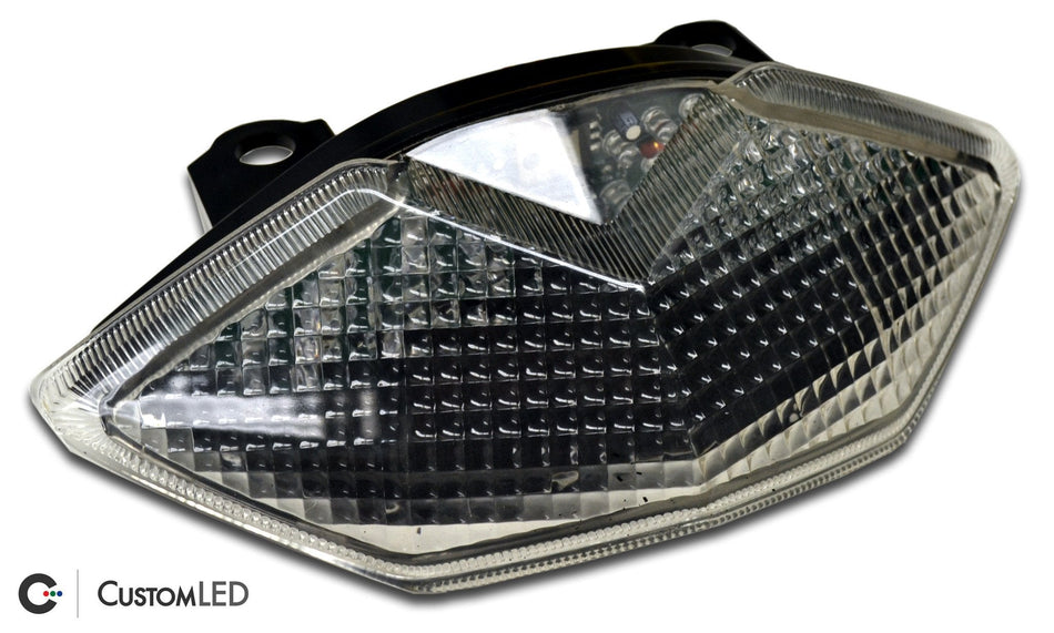 2022-2026 Kawasaki Versys 650 Blaster-X Integrated Tail Light Custom LED by Custom LED - Clear Lens