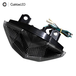 Kawasaki Ninja 1000 Blaster-X Integrated LED Tail Light for years 2011-2019 by Custom LED - Smoked Lens