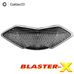 Kawasaki Z1000SX Blaster-X Integrated LED Tail Light for years 2011-2019 by Custom LED - Clear Lens