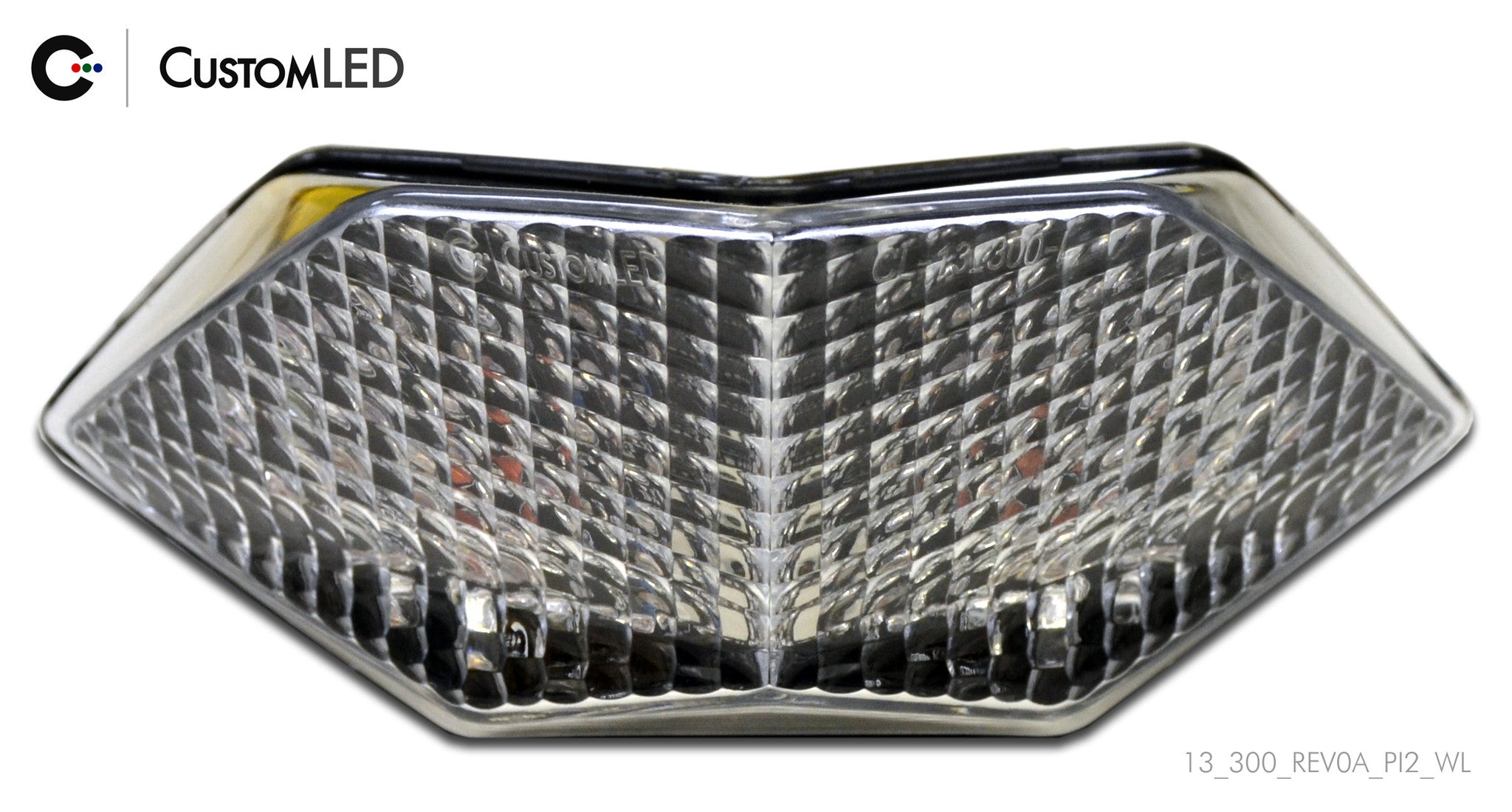 Kawasaki Ninja 300 Blaster-X Integrated LED Tail Light for years 2013 2014 2015 2016 2017 by Custom LED