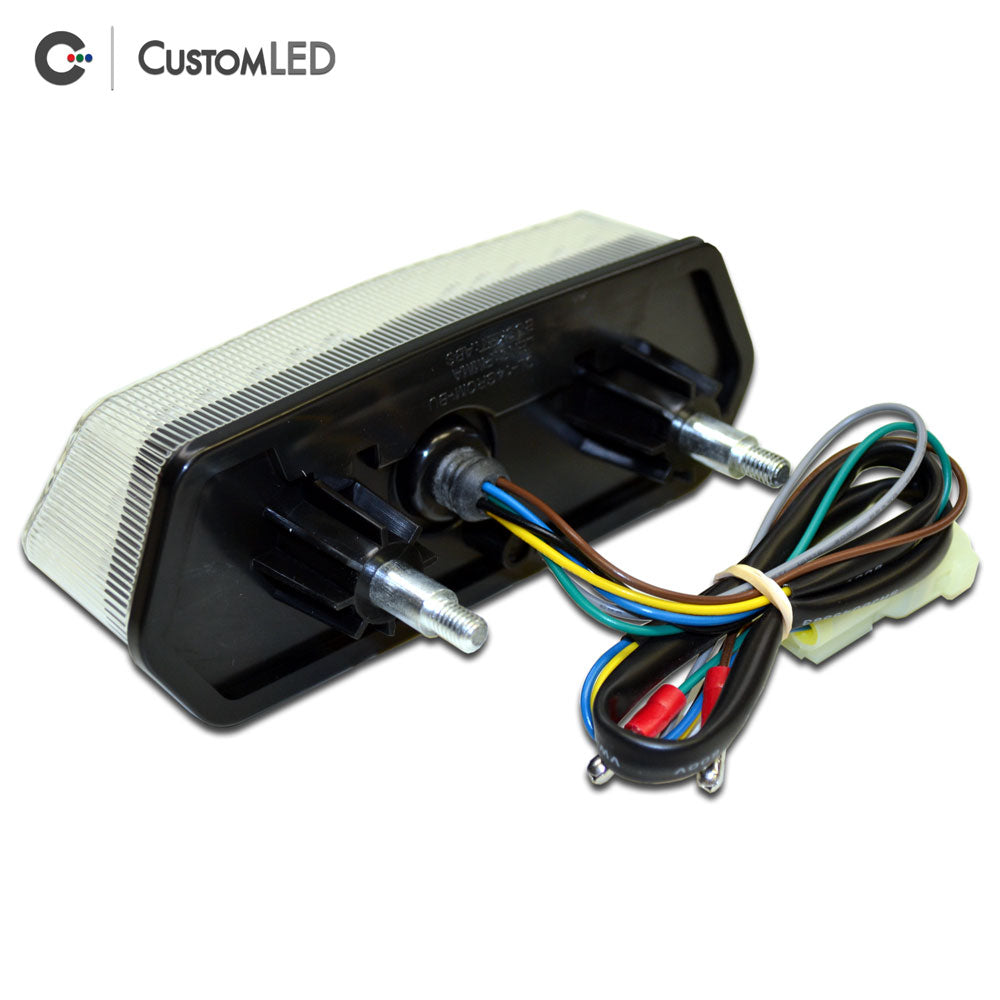 2014-2026 Grom Blaster-X Integrated LED Tail Light by Custom LED - Clear Lens