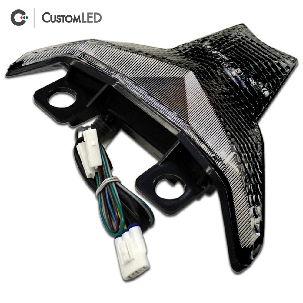 Ninja 400 Blaster-X Integrated LED Tail Light for years 2018-2024 - Smoked Lens