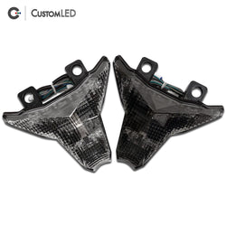 Kawasaki ZX-10R Blaster-X Integrated LED Tail Light for years 2016-2020 - Clear VS Smoked Lens