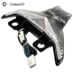 Kawasaki Z400 Blaster-X Integrated LED Tail Light for years 2019-2023 - Clear Lens