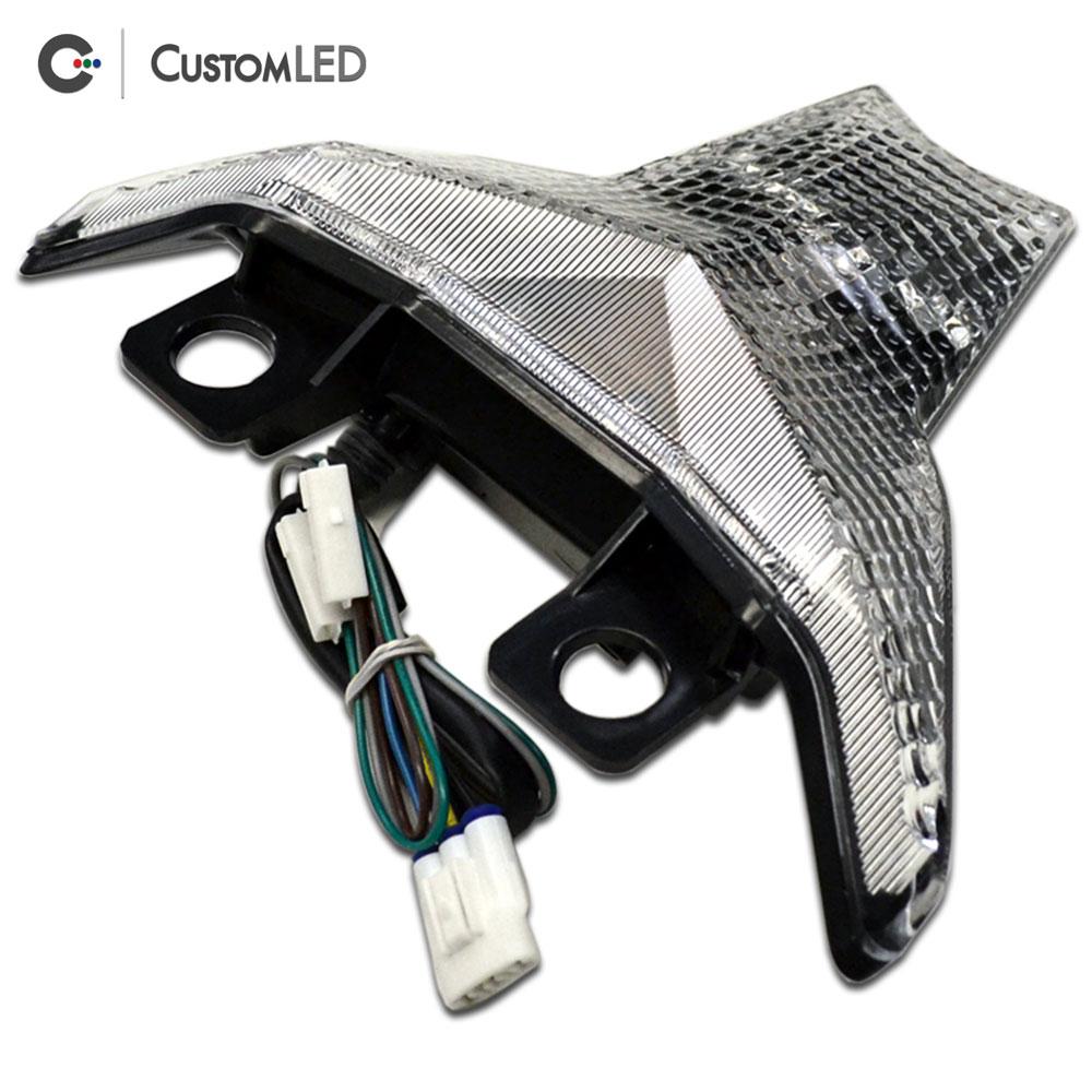 Ninja 400 Blaster-X Integrated LED Tail Light for years 2018-2024 - Clear Lens