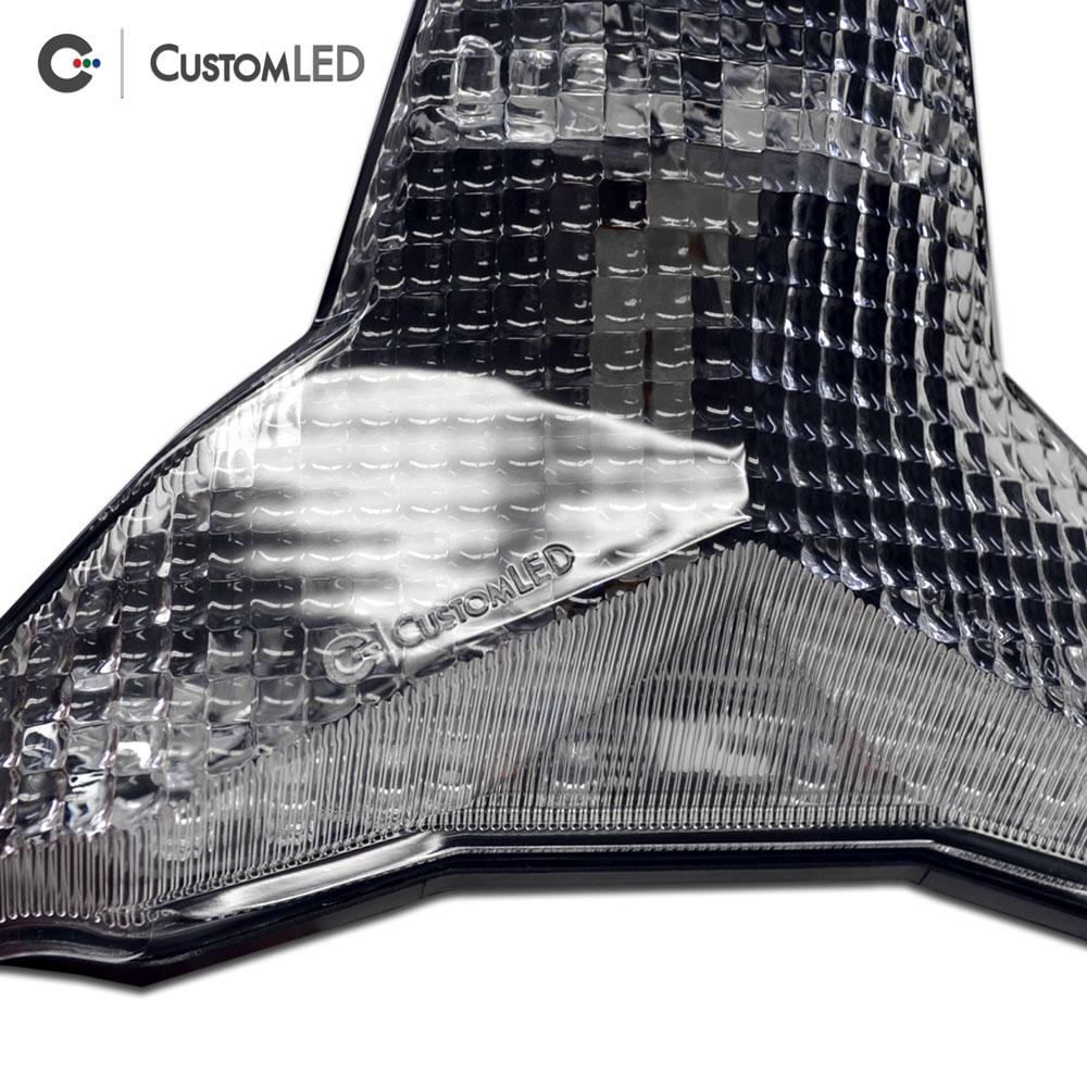 Kawasaki ZX-10R Blaster-X Integrated LED Tail Light for years 2021, 2022, 2023, 2024, 2025 & 2026 - Clear Lens