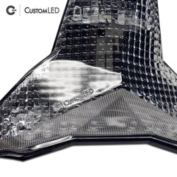Kawasaki ZX-10R Blaster-X Integrated LED Tail Light for years 2016-2020 - Clear Lens