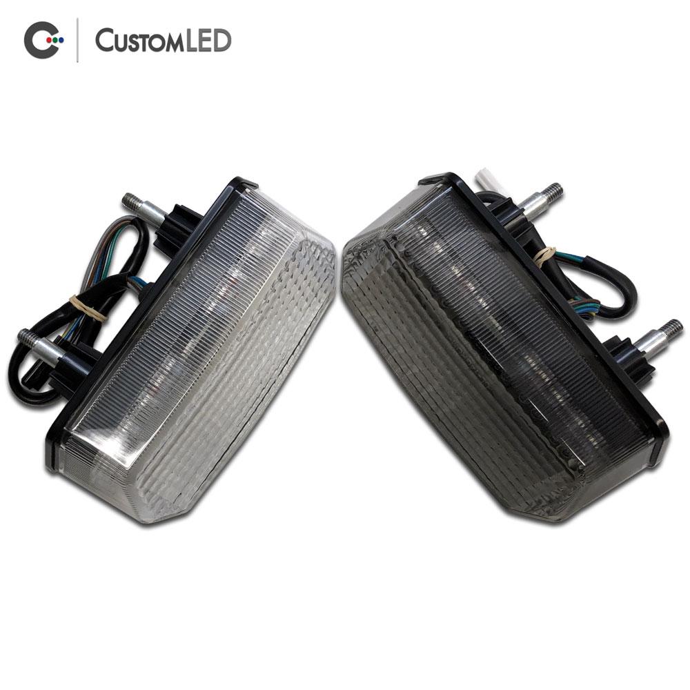 Honda CB650F Blaster-X Integrated LED Tail Light for year 2018 - Clear VS Smoked Lens