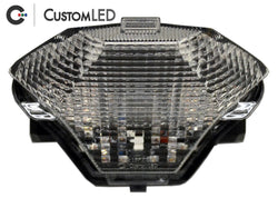 Yamaha FZ-07 Blaster-X Integrated LED Tail Light for years 2015, 2016 & 2017 by Custom LED - Clear Lens