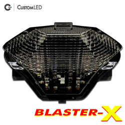 Yamaha YZF-R3 Blaster-X Integrated LED Tail Light for years 2015-2024 - Smoked Lens