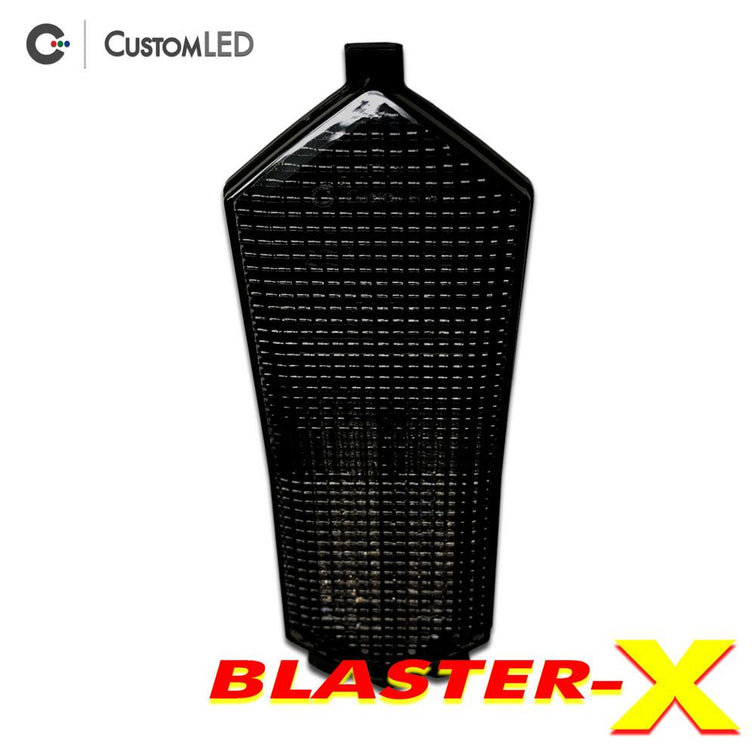 Yamaha YZF-R1 Blaster-X Integrated LED Tail Light for years 2015-2025 by Custom LED - Smoked Lens