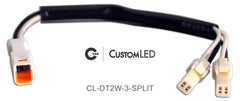 Ducati OEM Turn Signal Y-Splitter Connectors, 2-Wire (pair), Type 3