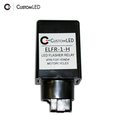 ELFR-1-H Electronic LED Flasher Relay 4-Pin Honda