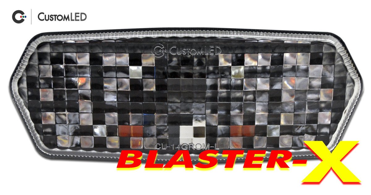 Honda CB650F Blaster-X Integrated LED Tail Light for year 2018 - Clear Lens