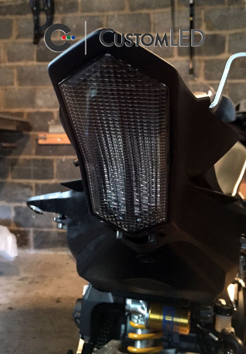 Yamaha YZF-R7 Blaster-X Integrated LED Tail Light for year 2022-2026 by Custom LED - Clear Lens