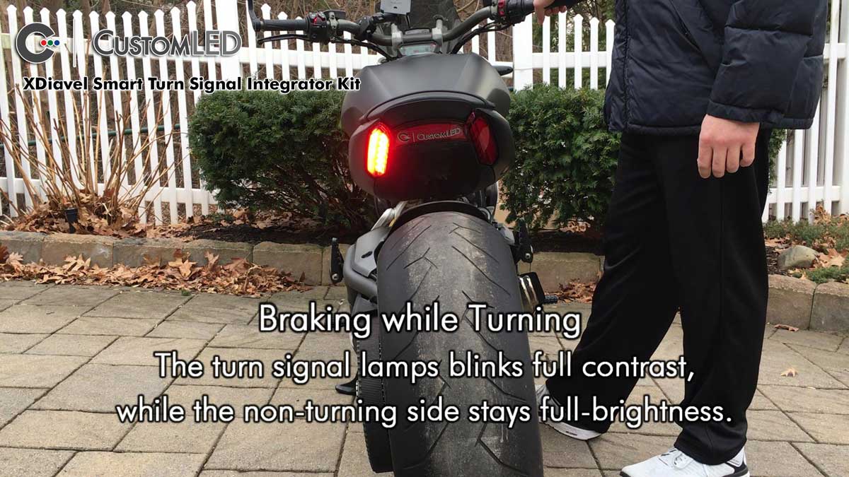 XDiavel Smart Turn Signal Integrator Kit - Custom LED