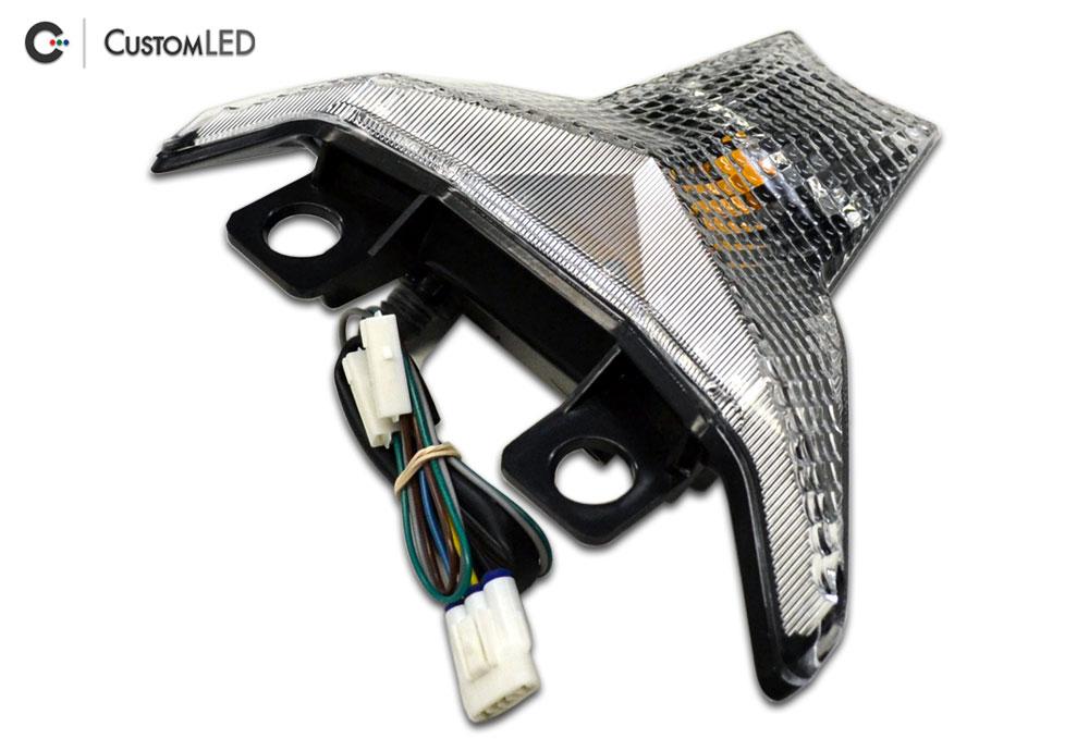 Ninja 400 Blaster-X Integrated LED Tail Light for years 2018-2024 - Clear Lens