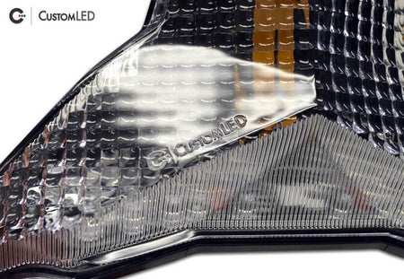 Ninja 400 Blaster-X Integrated LED Tail Light for years 2018-2024 - Clear Lens
