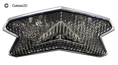 Kawasaki Z125 PRO Blaster-X Integrated LED Tail Light for years 2017-2026 - Clear Lens