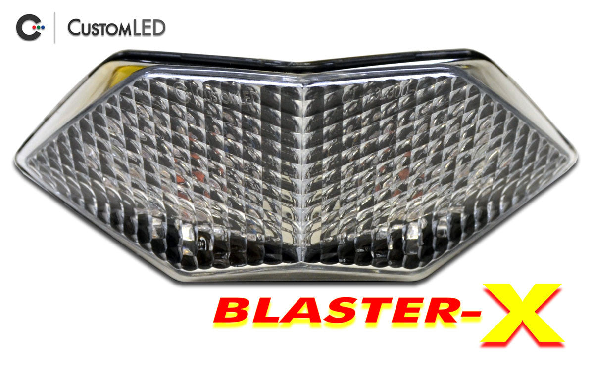 Kawasaki Z250 ER250 Blaster-X Integrated LED Tail Light for years 2013 2014 2015 2016 2017 by Custom LED